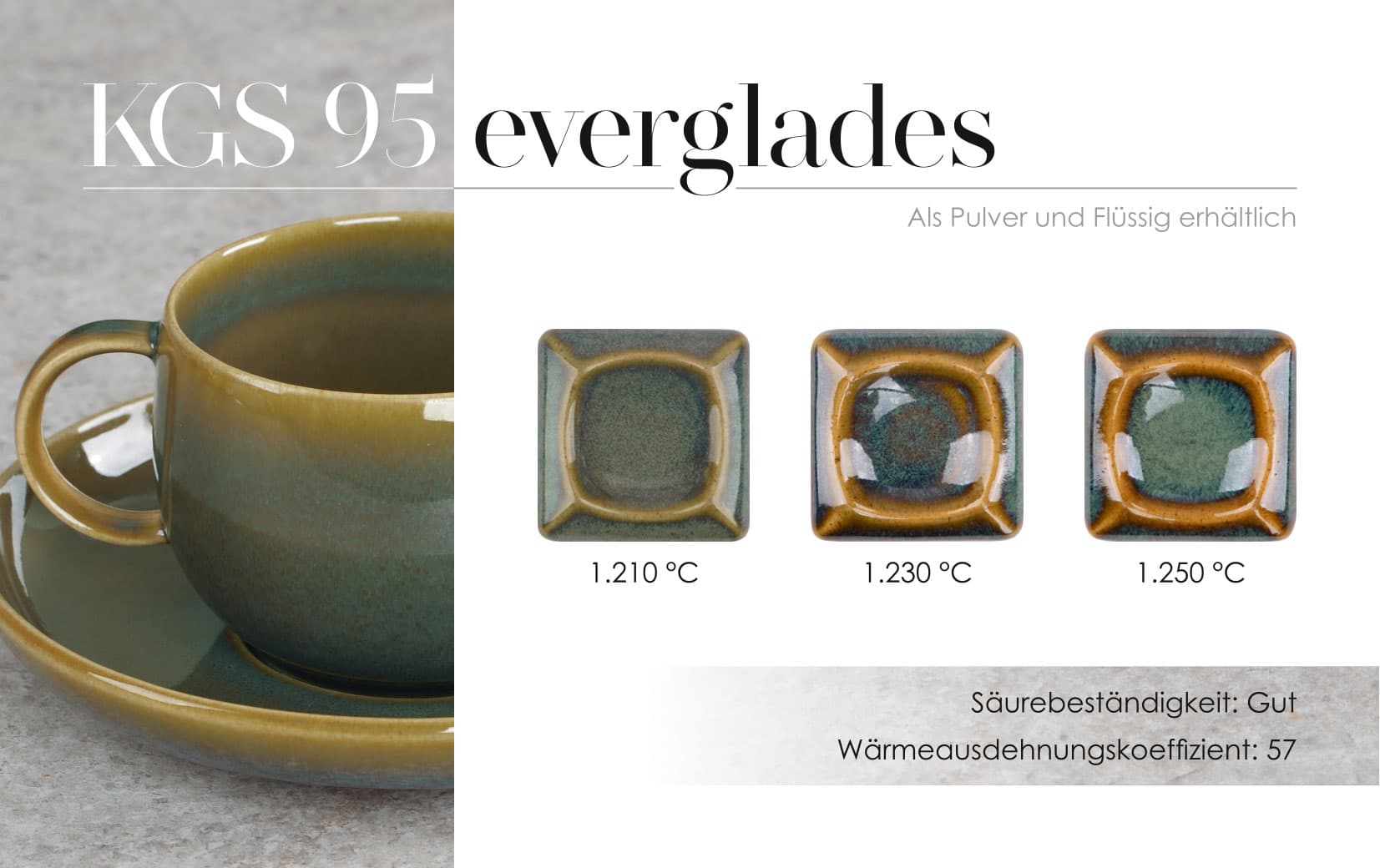Welte Glasur KGS 95 everglade